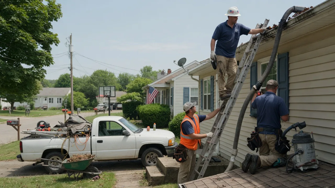 Gutter Installation in Herrick Center, PA near me